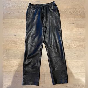 Danier Leather Pants US15 Gently worn